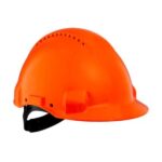 3M G3000 Turuncu Baret Havalandırmalı Vinil Bantlı UV'li